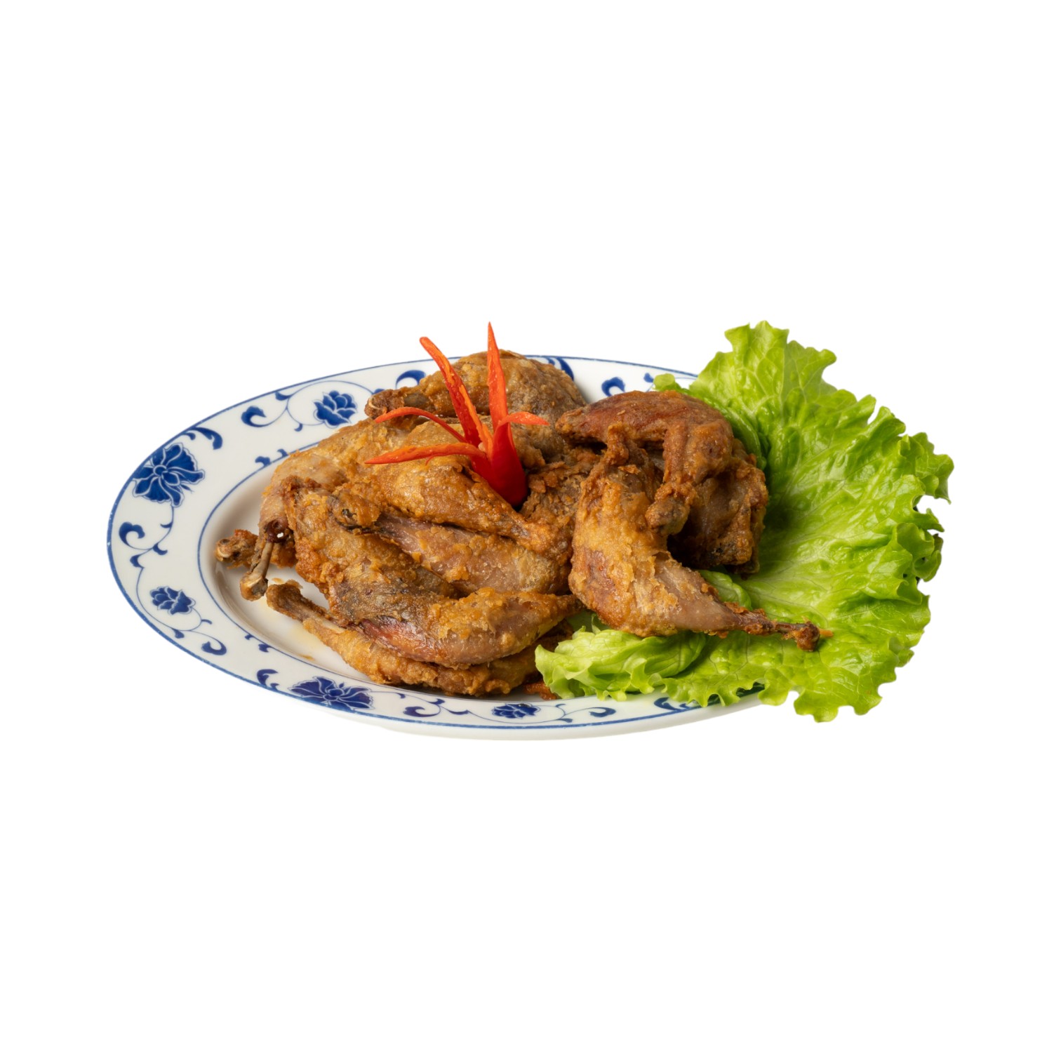 Cuisses de caille frites