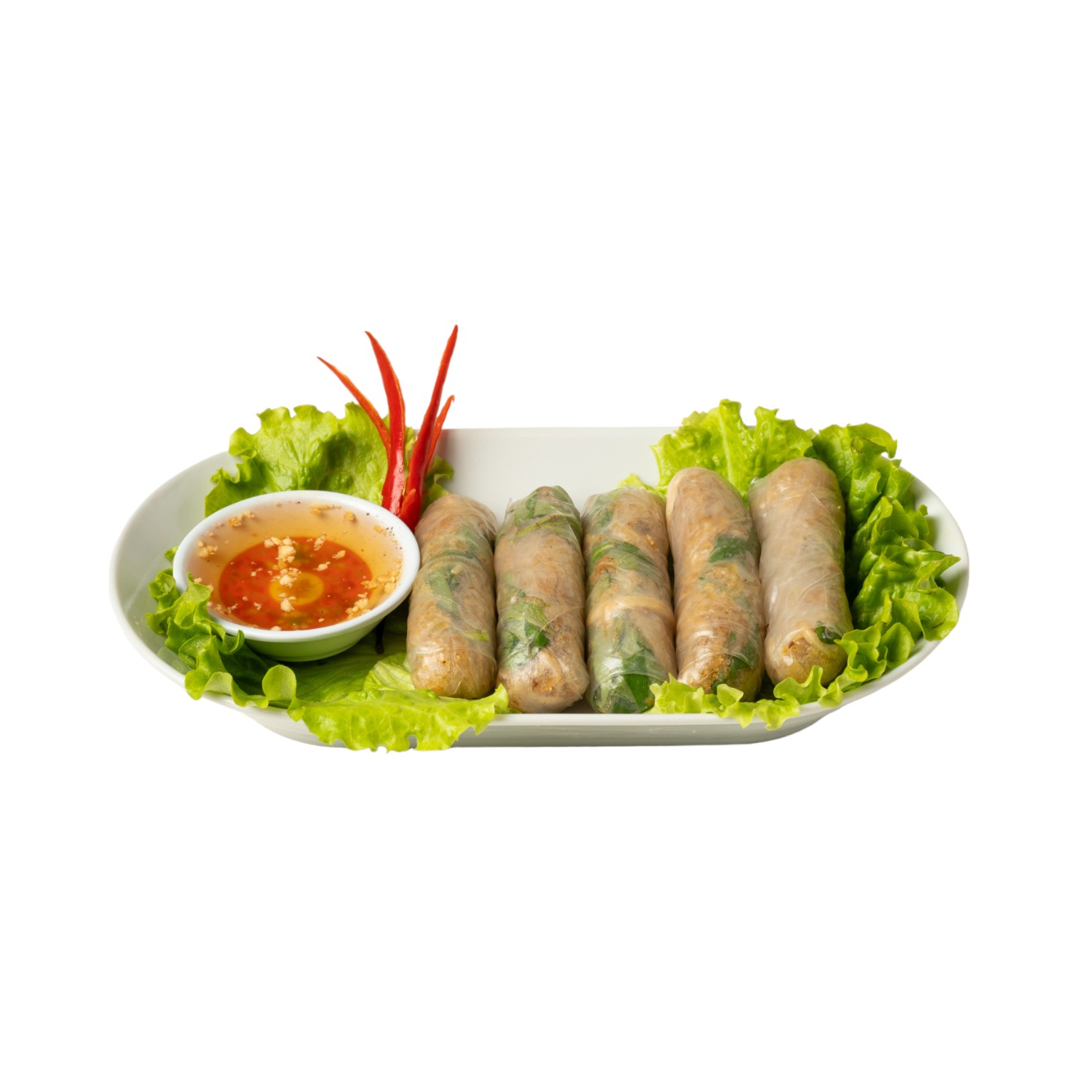 Nems Tchou (5pcs) ou Rouleaux Ebi (2pcs)