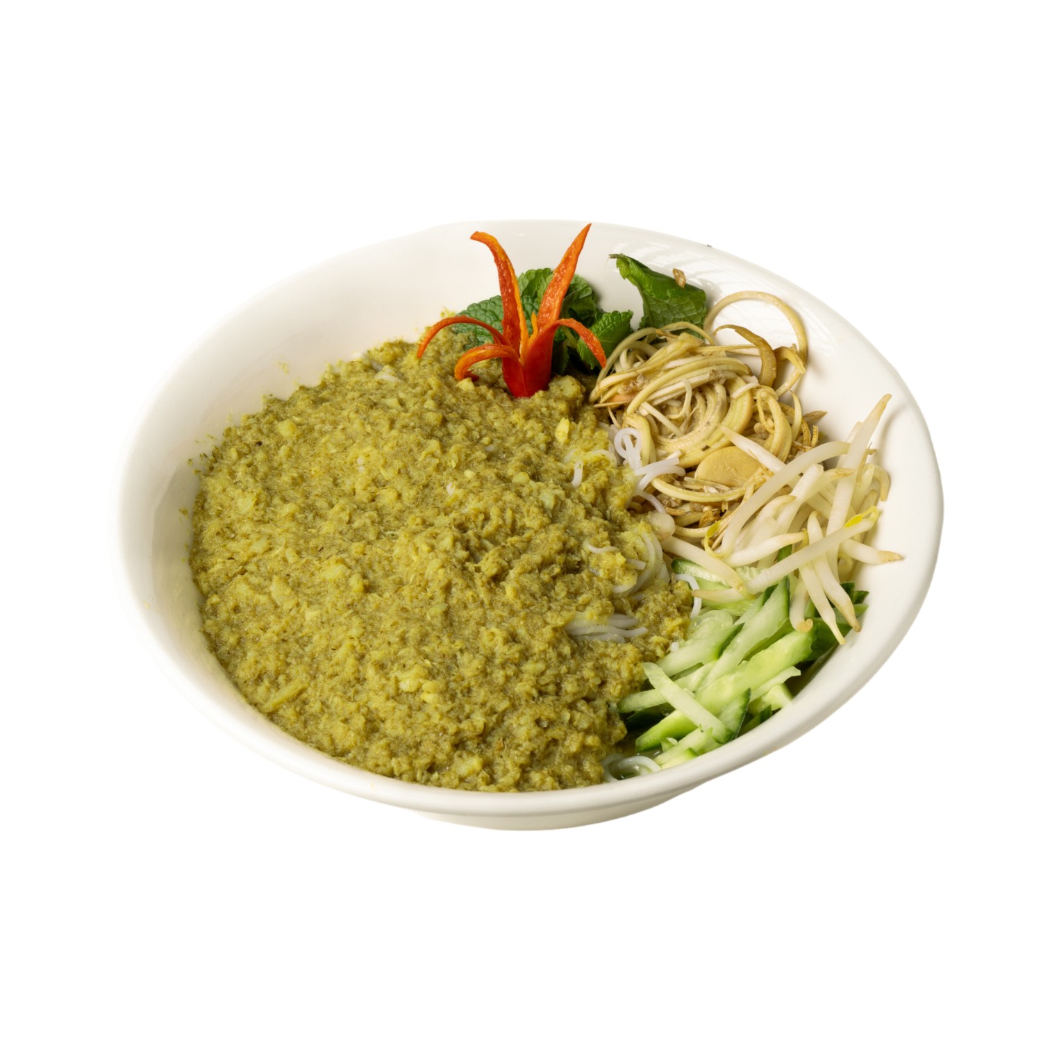 Vermicelles soupe de poisson
